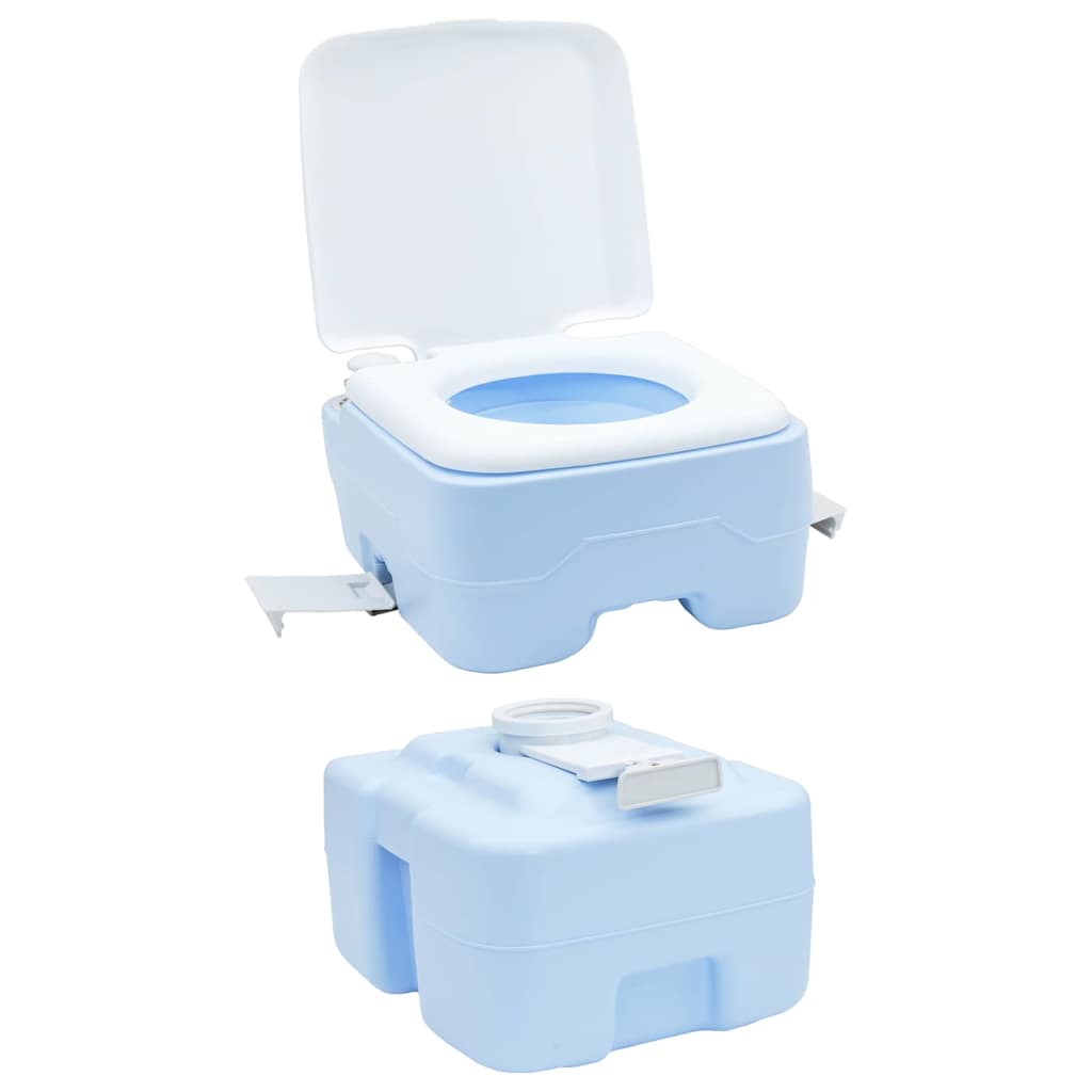 Camping-Toilette Blau 41,5 x 36,5 x 42 cm