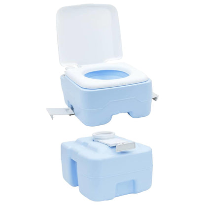 Camping-Toilette Blau 41,5 x 36,5 x 42 cm