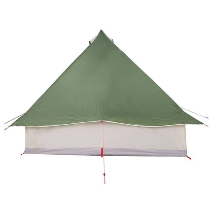 Tenda Tipi con tetto e vano portaoggetti, verde, 358 x 296 x 258 cm, taffetà