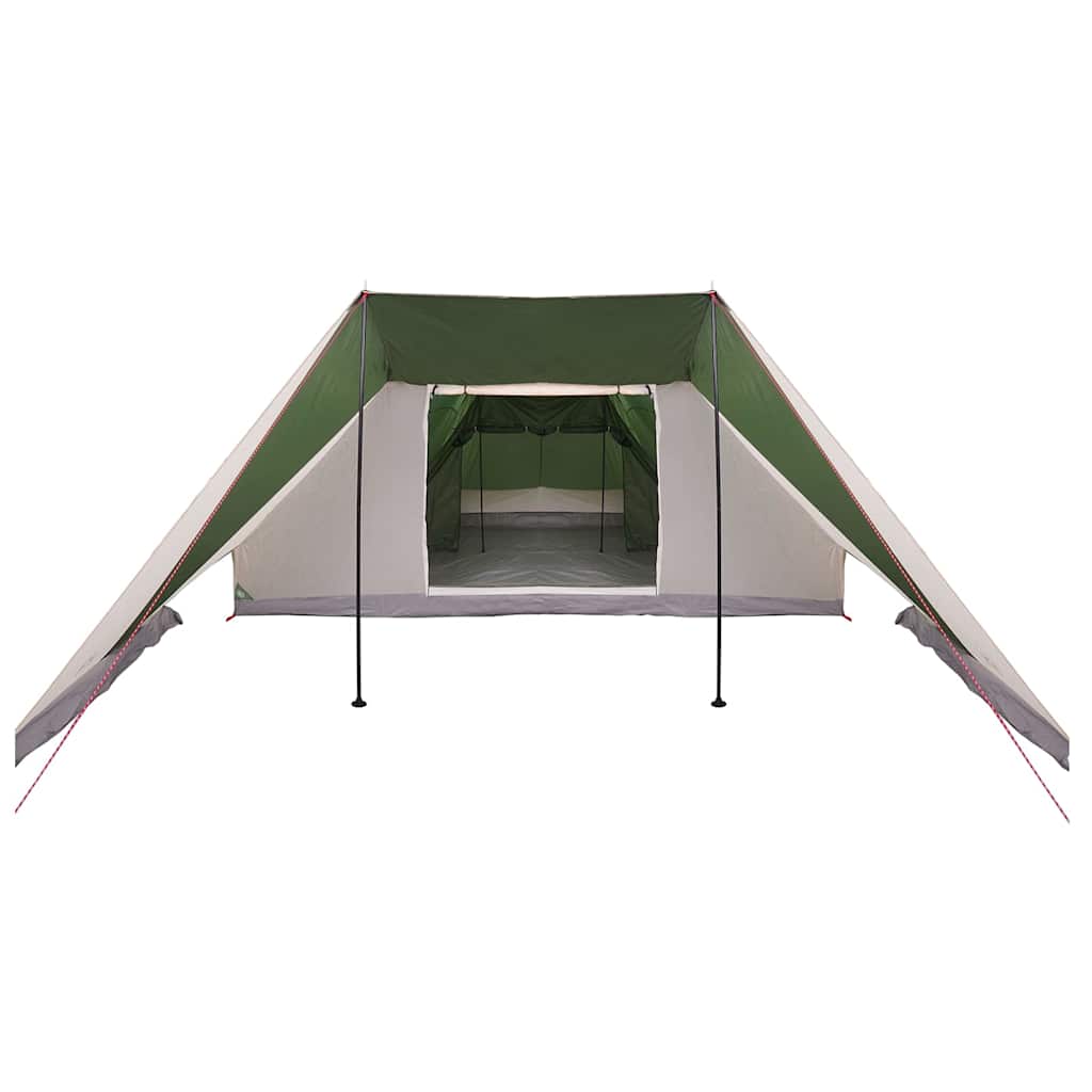 Tenda familiare con tetto, verde e beige, 660 x 456 x 200 cm
