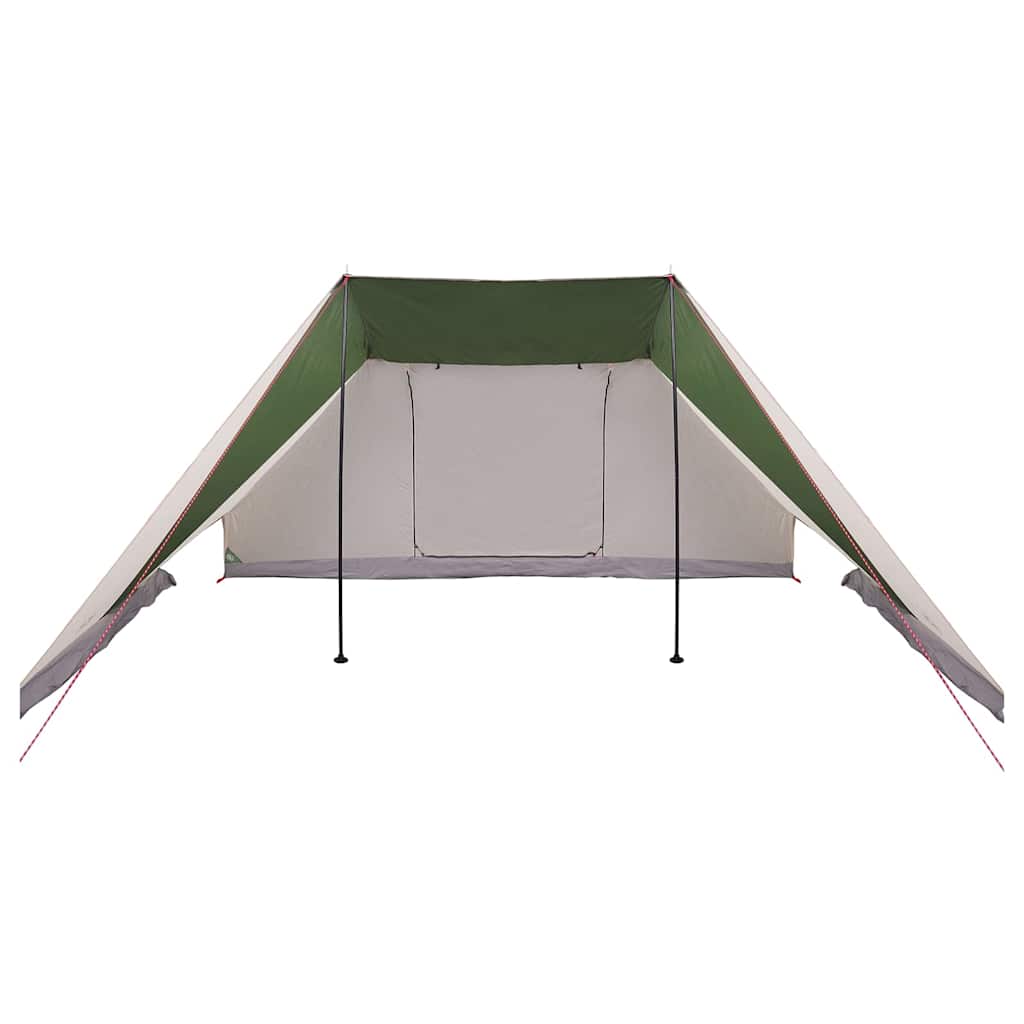 Tenda familiare con tetto, verde e beige, 660 x 456 x 200 cm