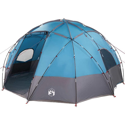 Campingzelt mit Dach Blau 475 x 475 x 235 cm Polyester