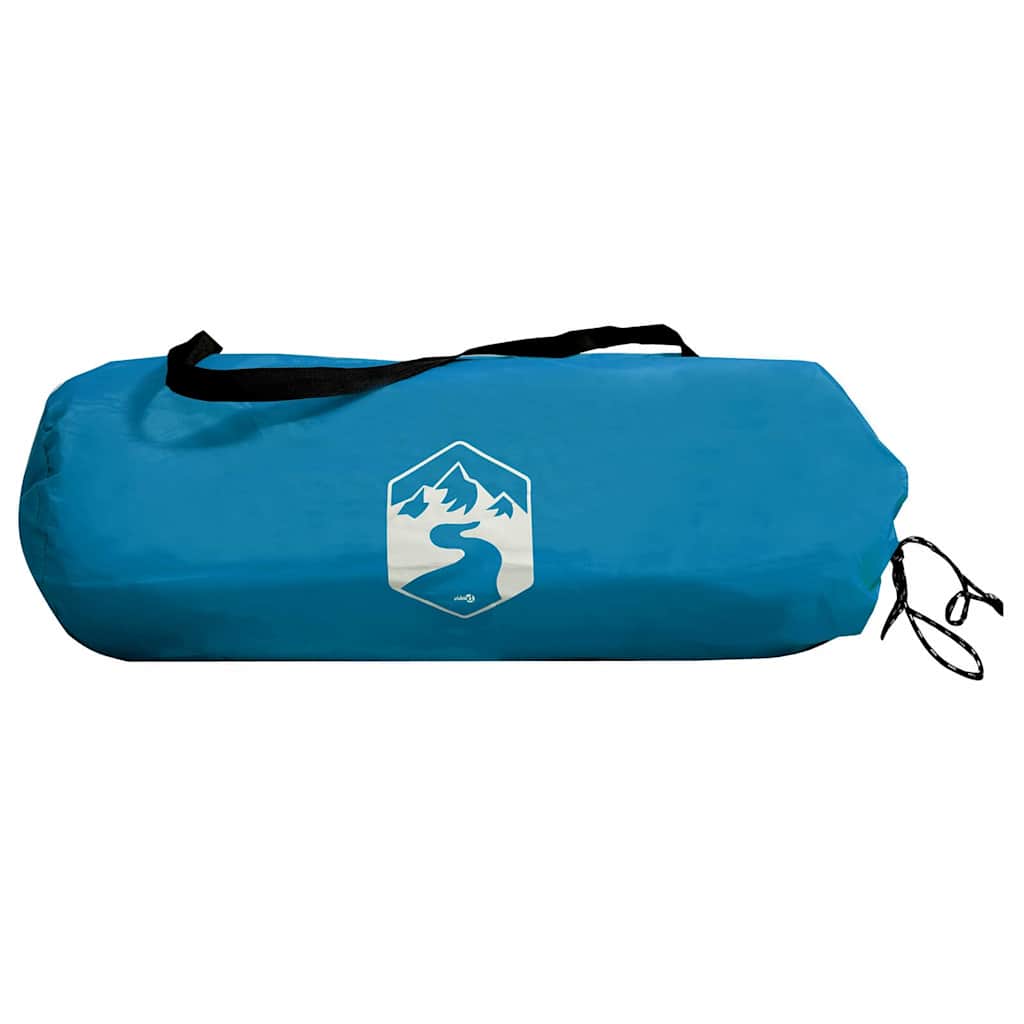 Fahrradgarage mit Dach mit Speicher Blau 218 x 156 x 180 cm