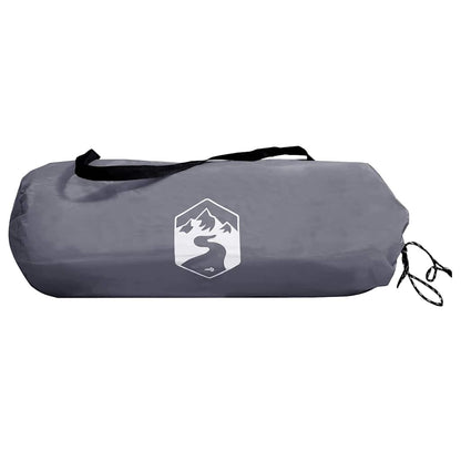 Fahrradgarage mit Dach Grau und Orange 218 x 156 x 180 cm