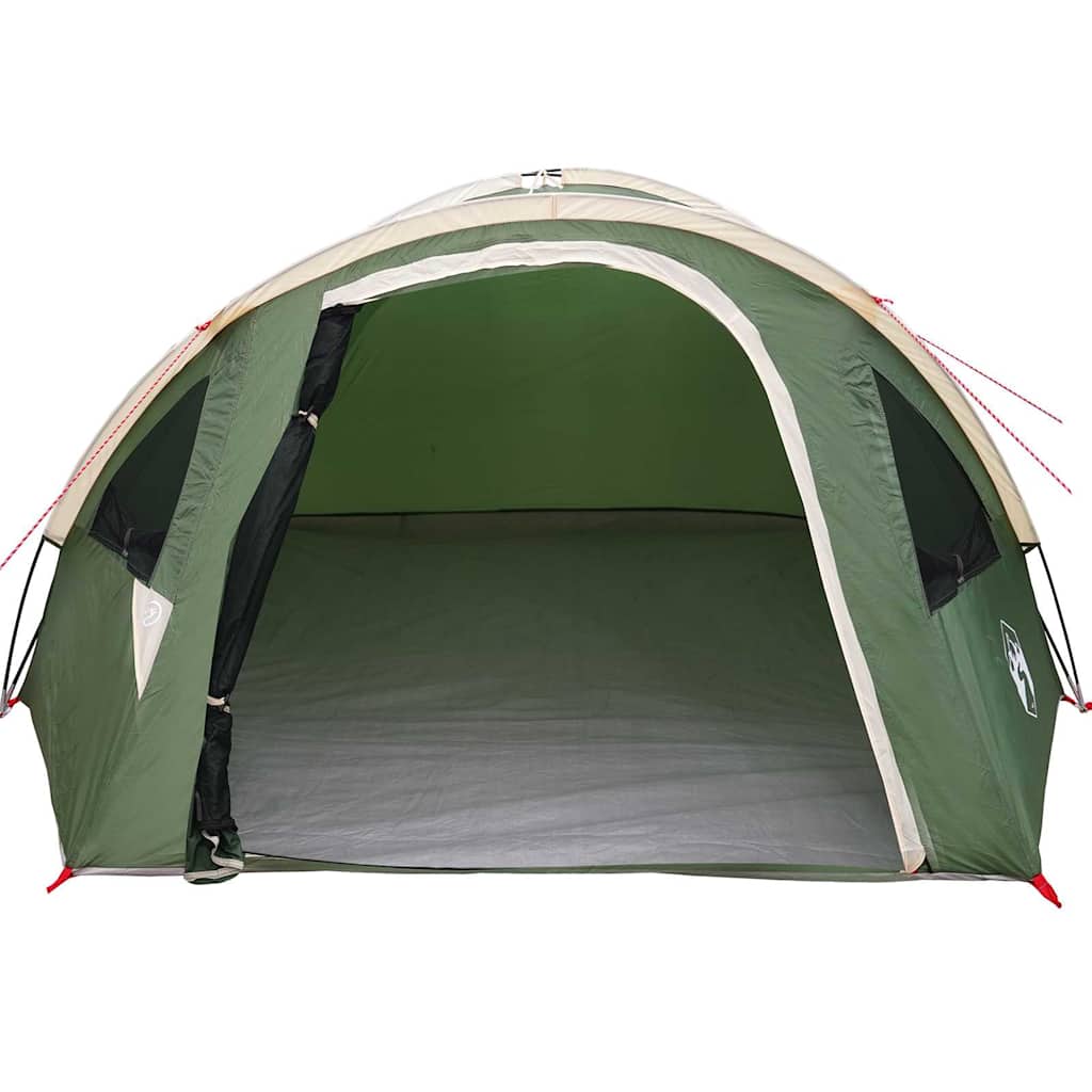 Campingzelt mit Dach Grün 308 x 268 x 130 cm Polyester