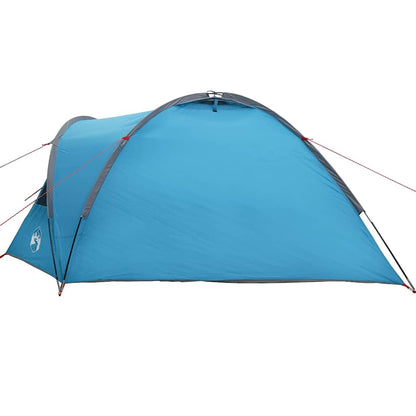 Campingzelt mit Dach Blau 308 x 268 x 130 cm Polyester