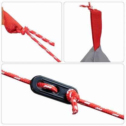 Innenzelt mit Dach Schwarz 240 x 160 x 133 cm Mit Netz