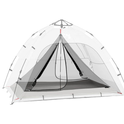 Innenzelt mit Dach Schwarz 240 x 160 x 133 cm Mit Netz