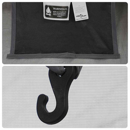 Innenzelt Schwarz 206 x 188 x 175 cm Netz