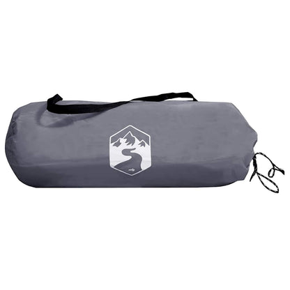 Zelt mit Dach Sonstiges Grau und Schwarz 236 x 108 x 120 cm