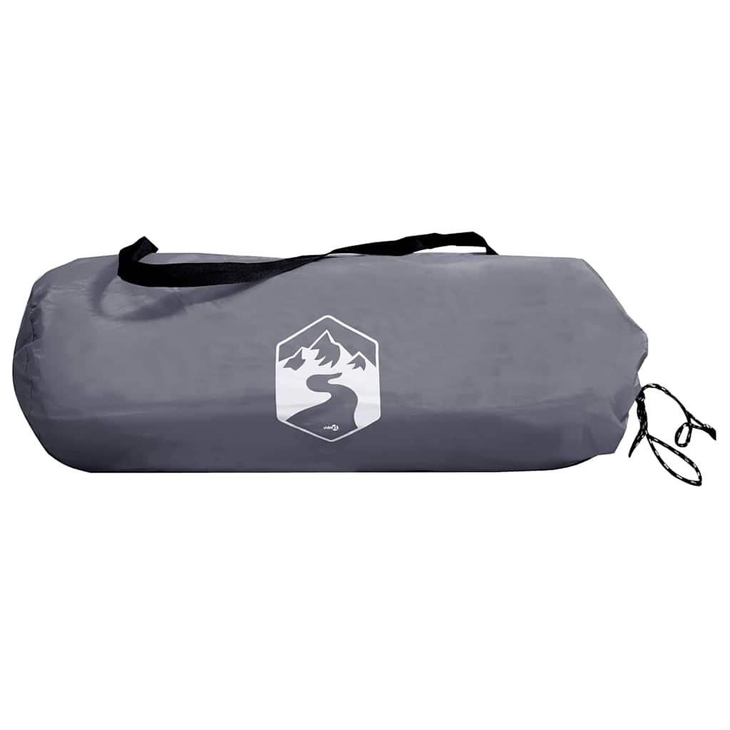 Zelt mit Dach Sonstiges Grau und Schwarz 236 x 150 x 136 cm