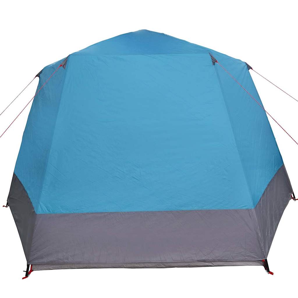 Campingzelt Blau 420 x 420 x 227 cm Polyester