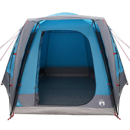 Campingzelt Blau 420 x 420 x 227 cm Polyester