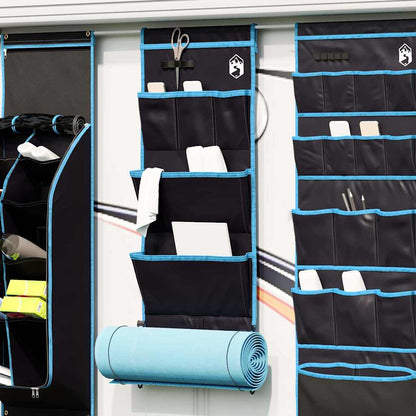 Aufbewahrungstasche Schwarz und Blau 91 x 47,5 cm Oxford