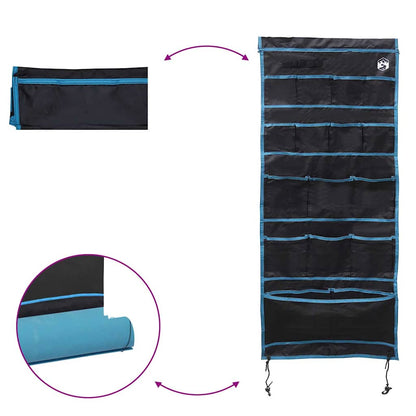 Aufbewahrungstasche Schwarz und Blau 125 x 48 cm Oxford