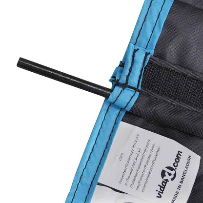 Aufbewahrungstasche Schwarz und Blau 63,5 x 40 cm Oxford