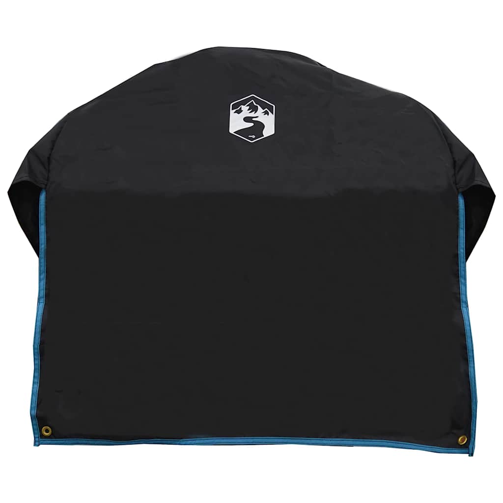 Radkappe Schwarz und Blau 108 x 76 cm Oxford