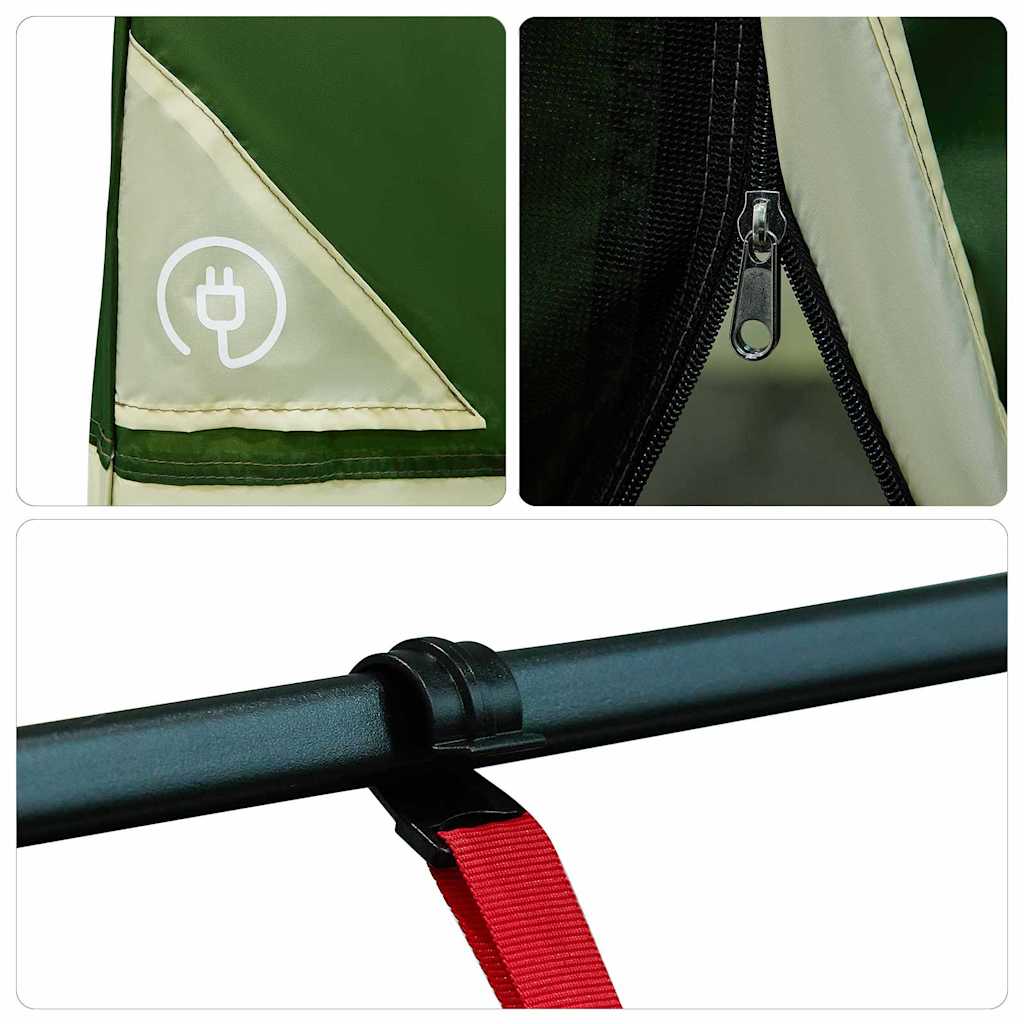 Innenzelt mit Dach mit Speicher Grün 280 x 220 x 176 cm Taft