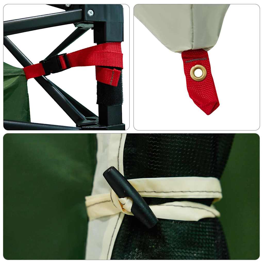 Innenzelt mit Dach mit Speicher Grün 280 x 220 x 176 cm Taft