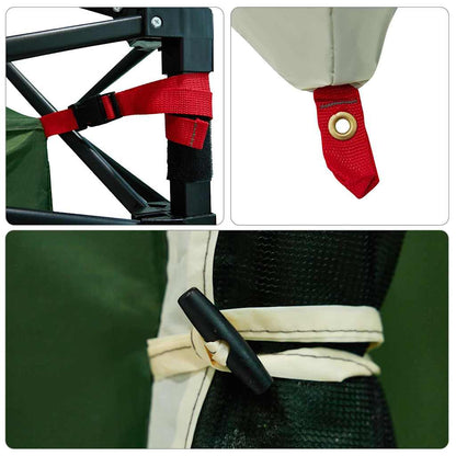 Innenzelt mit Dach mit Speicher Grün 280 x 220 x 176 cm Taft