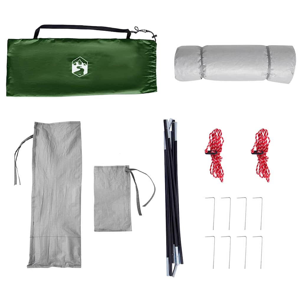 Innenzelt mit Dach mit Speicher Grün 280 x 220 x 176 cm Taft