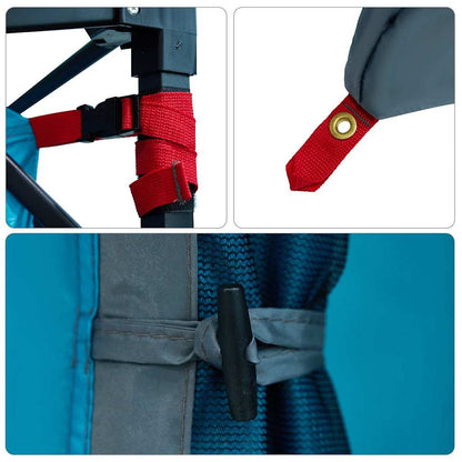 Innenzelt mit Dach mit Speicher Blau 280 x 220 x 176 cm Taft