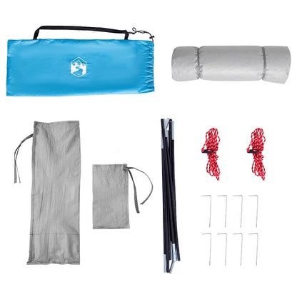 Innenzelt mit Dach mit Speicher Blau 280 x 220 x 176 cm Taft