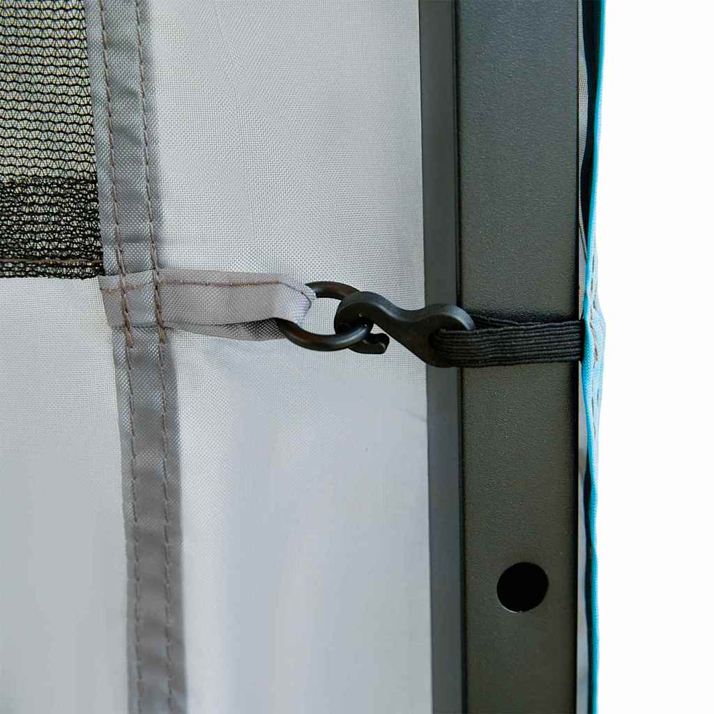 Hängender Zeltorganiser Grau und Blau 320 x 182 cm Oxford