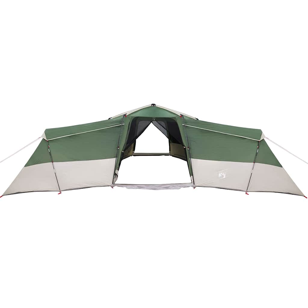 Tenda familiare, verde, 833 x 585 x 216 cm, poliestere
