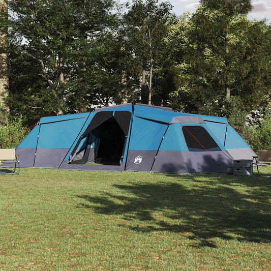 Tenda familiare blu 833 x 585 x 216 cm poliestere