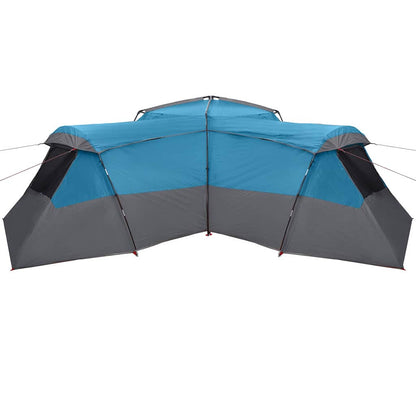 Tenda familiare blu 833 x 585 x 216 cm poliestere