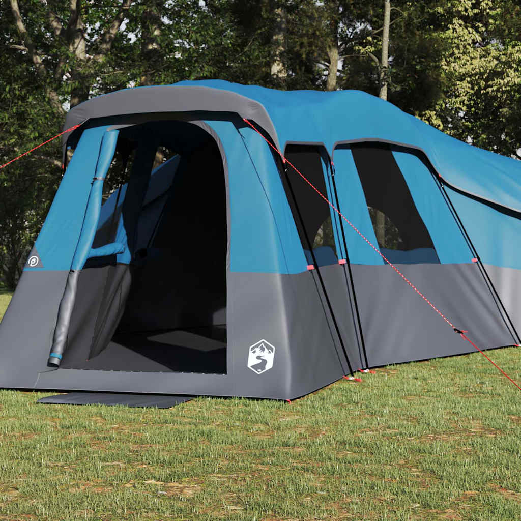 Tenda familiare blu 762 x 655 x 218 cm poliestere
