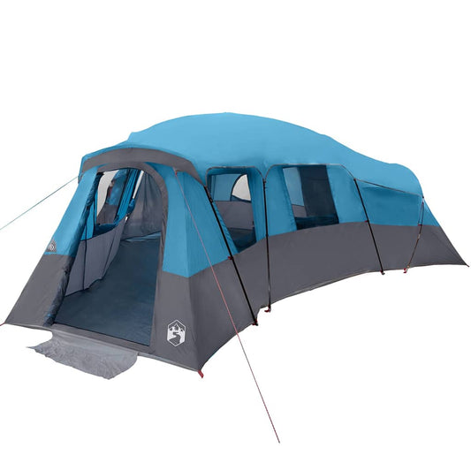 Tenda familiare blu 762 x 655 x 218 cm poliestere