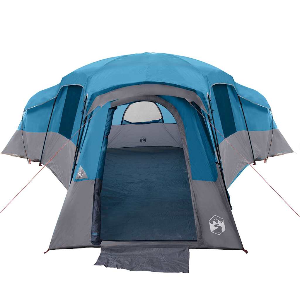 Tenda familiare blu 762 x 655 x 218 cm poliestere