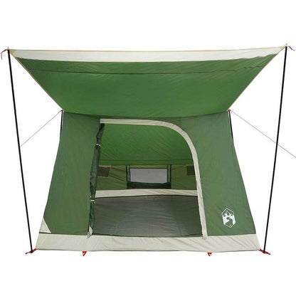 Tenda da campeggio, verde, 282 x 225 x 154 cm, poliestere
