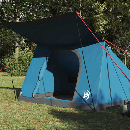 Campingzelt mit Dach mit Speicher Blau 282 x 225 x 154 cm Taft