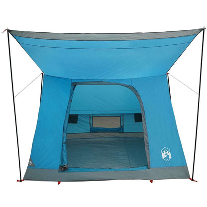 Campingzelt mit Dach mit Speicher Blau 282 x 225 x 154 cm Taft