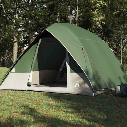 Campingzelt mit Dach mit Speicher Grün 320 x 275 x 190 cm Taft