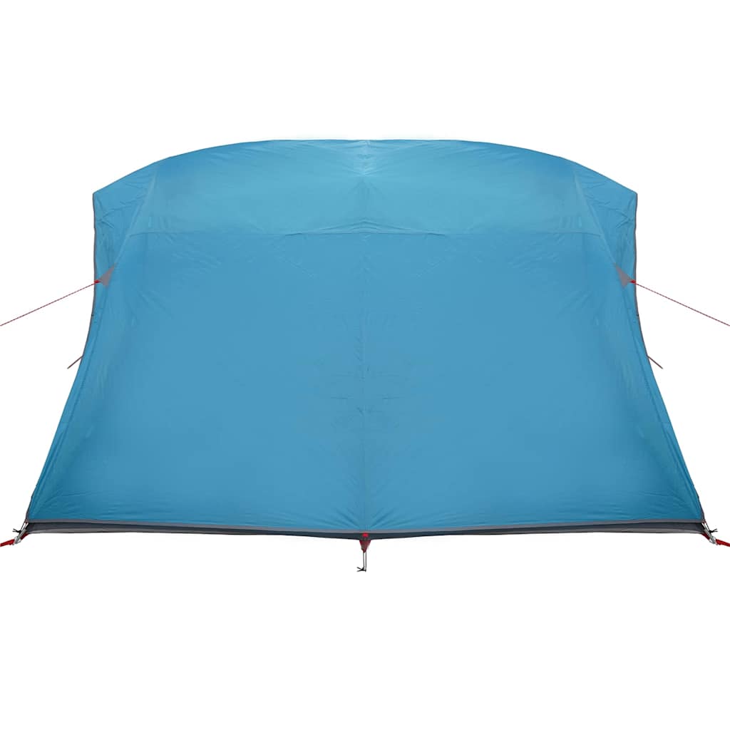Tenda da campeggio blu 320 x 275 x 190 cm poliestere