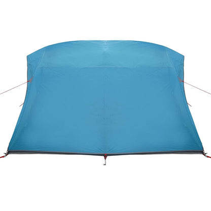 Tenda da campeggio blu 320 x 275 x 190 cm poliestere