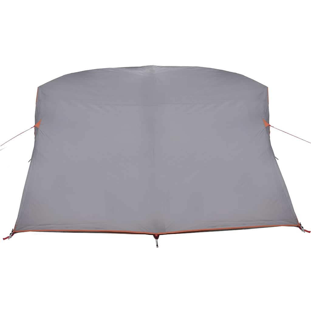 Campingzelt mit Dach Grau und Orange 320 x 275 x 190 cm Taft