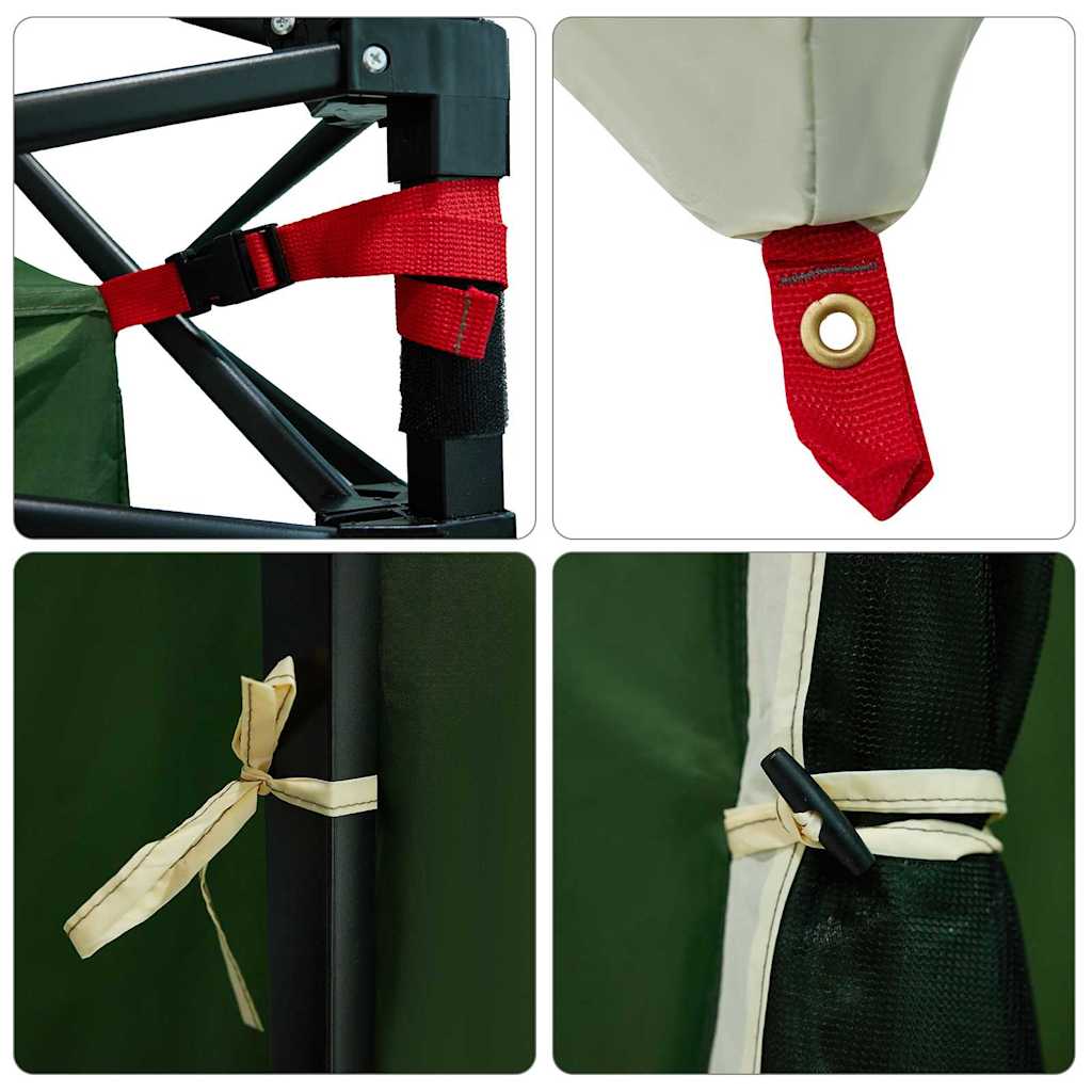 Innenzelt mit Dach mit Speicher Grün 290 x 288 x 234 cm Taft