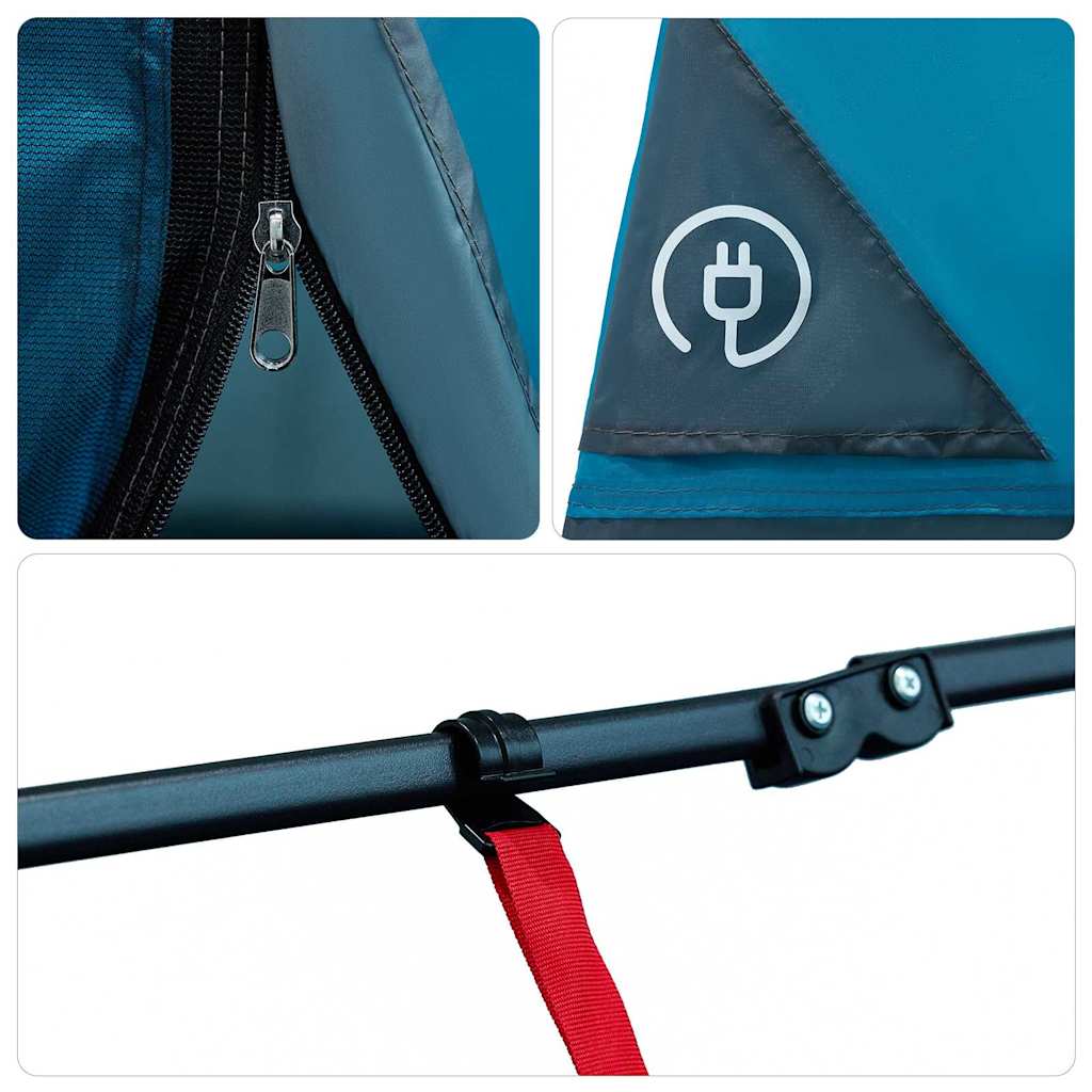 Innenzelt mit Dach mit Speicher Blau 290 x 288 x 234 cm Taft