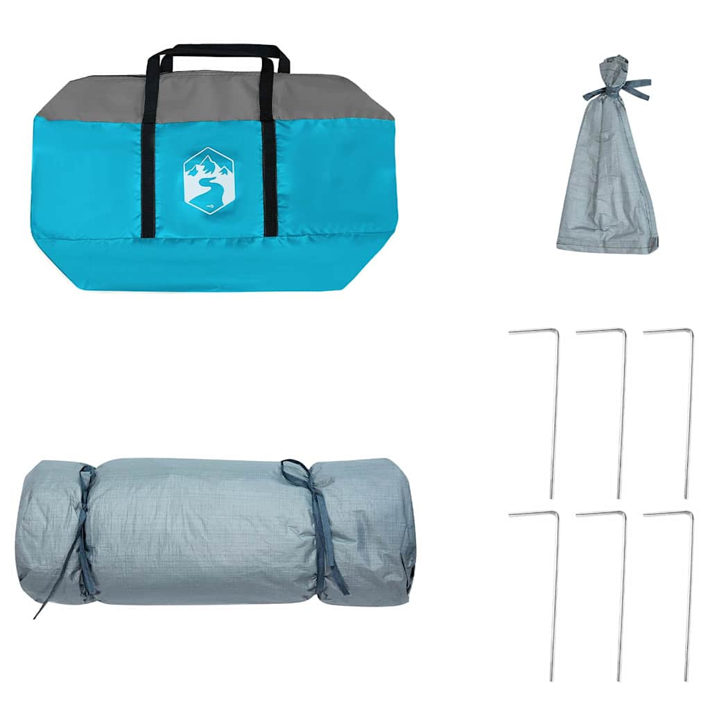 Innenzelt mit Dach mit Speicher Blau 290 x 288 x 234 cm Taft