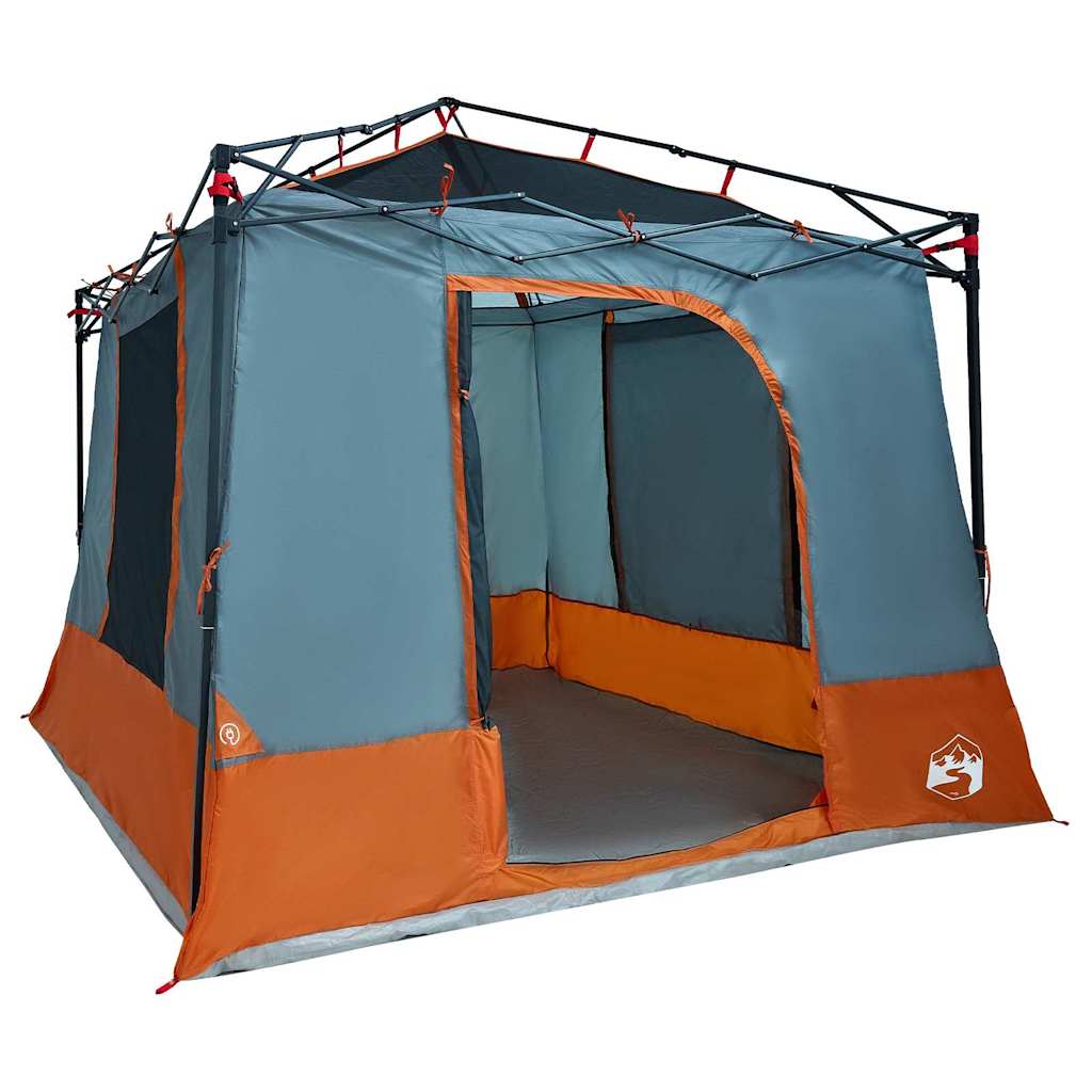 Innenzelt mit Dach Grau und Orange 290 x 288 x 234 cm Taft