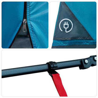 Innenzelt mit Dach mit Speicher Blau 291 x 291 x 240 cm Taft