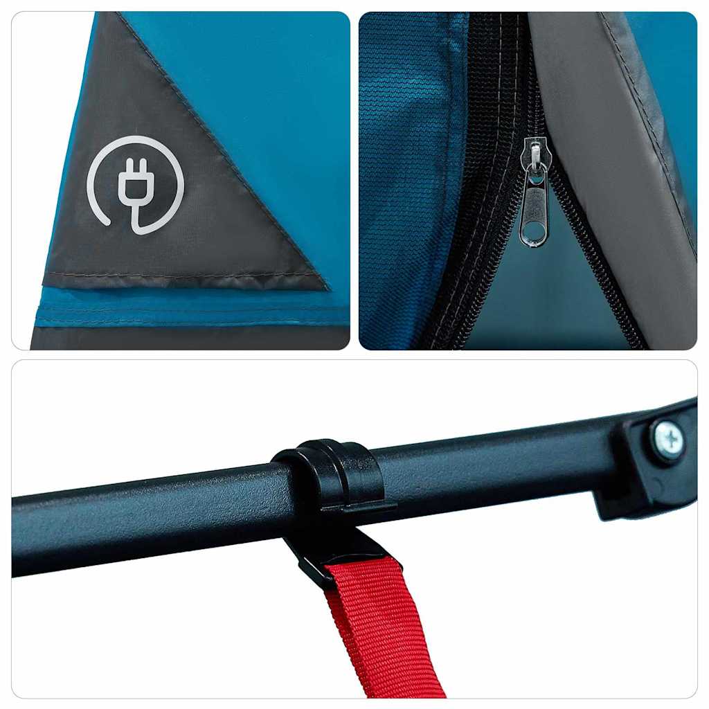 Innenzelt mit Dach mit Speicher Blau 520 x 520 x 190 cm Taft