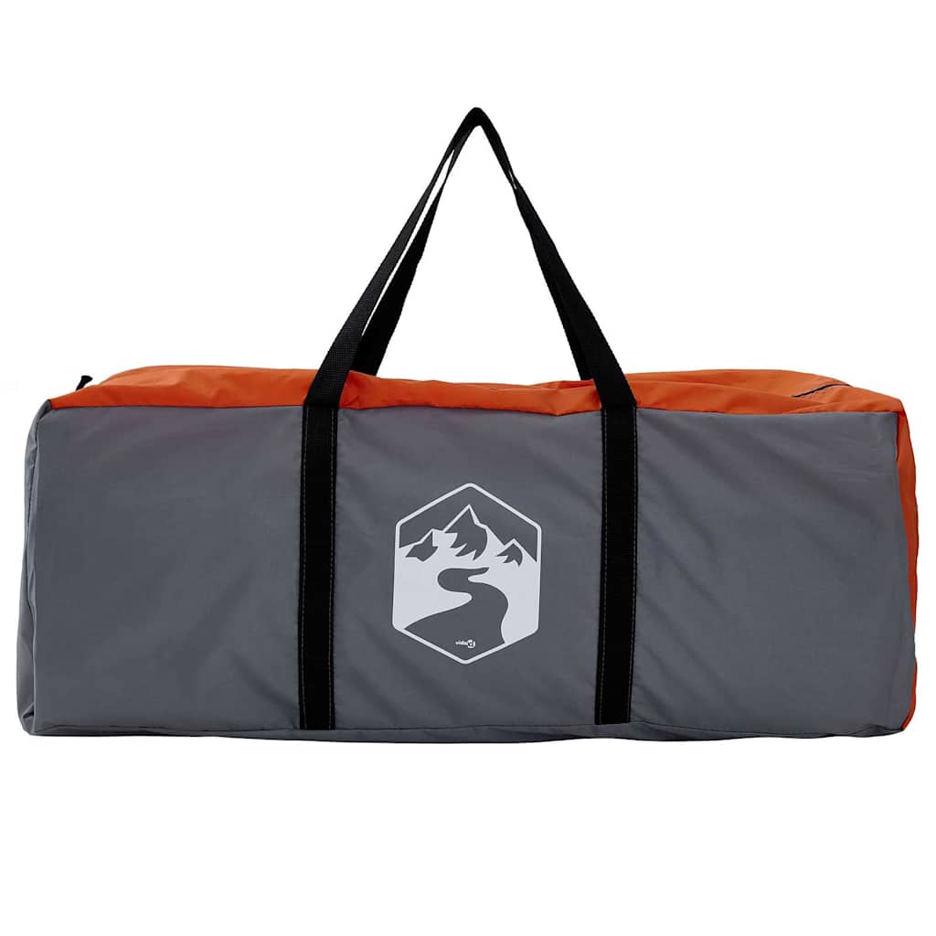 Innenzelt mit Dach Grau und Orange 520 x 520 x 190 cm Taft