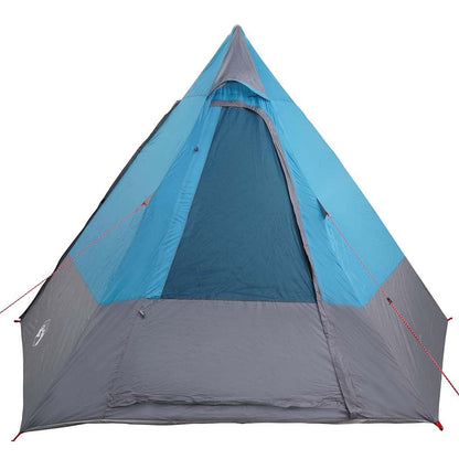 Campingzelt mit Dach mit Speicher Blau 482 x 360 x 227 cm Taft