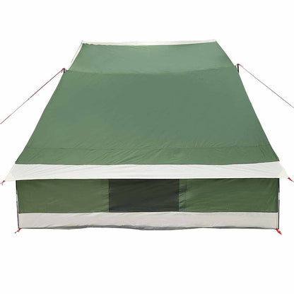 Campingzelt mit Dach mit Speicher Grün 223 x 163 x 130 cm Taft